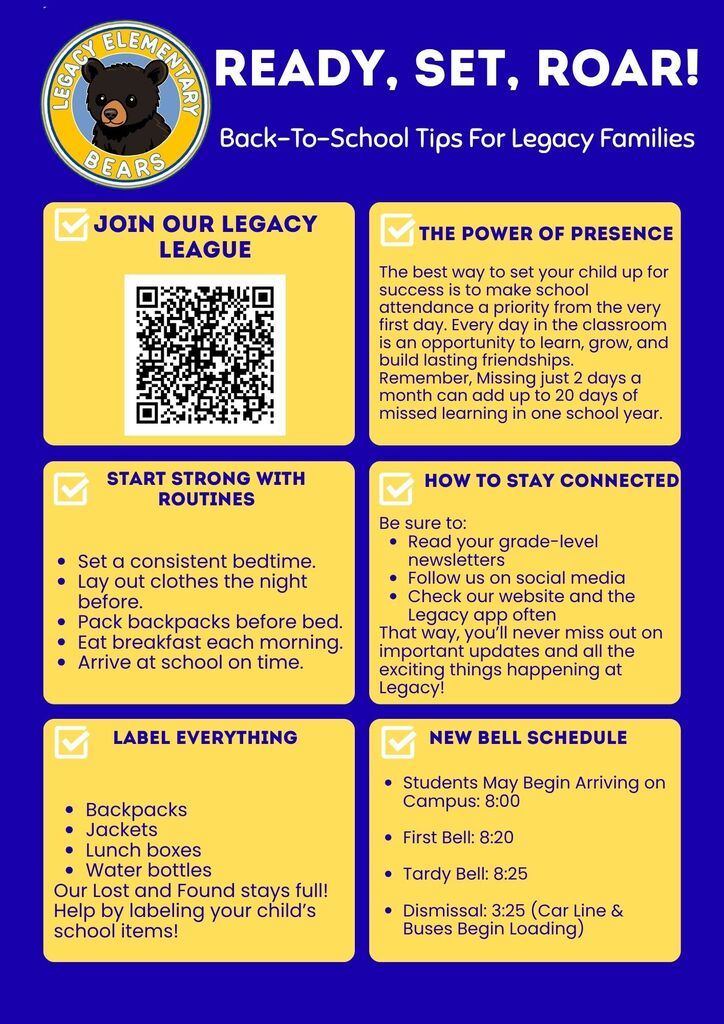 Back to School Newsletter