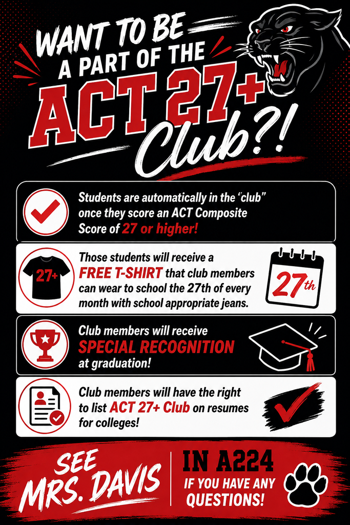 ACT 27+ club