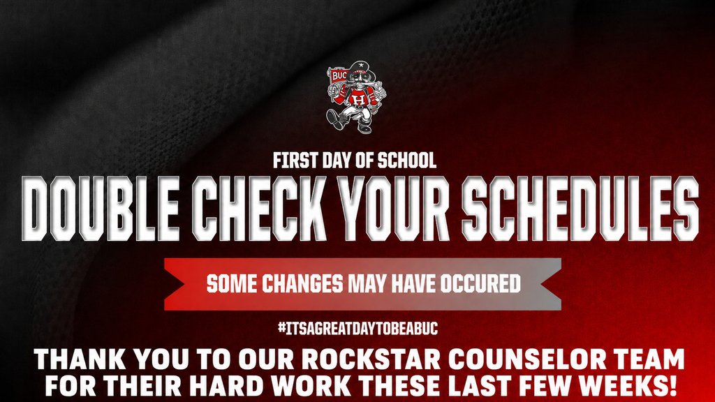 Schedule changes may have occured!