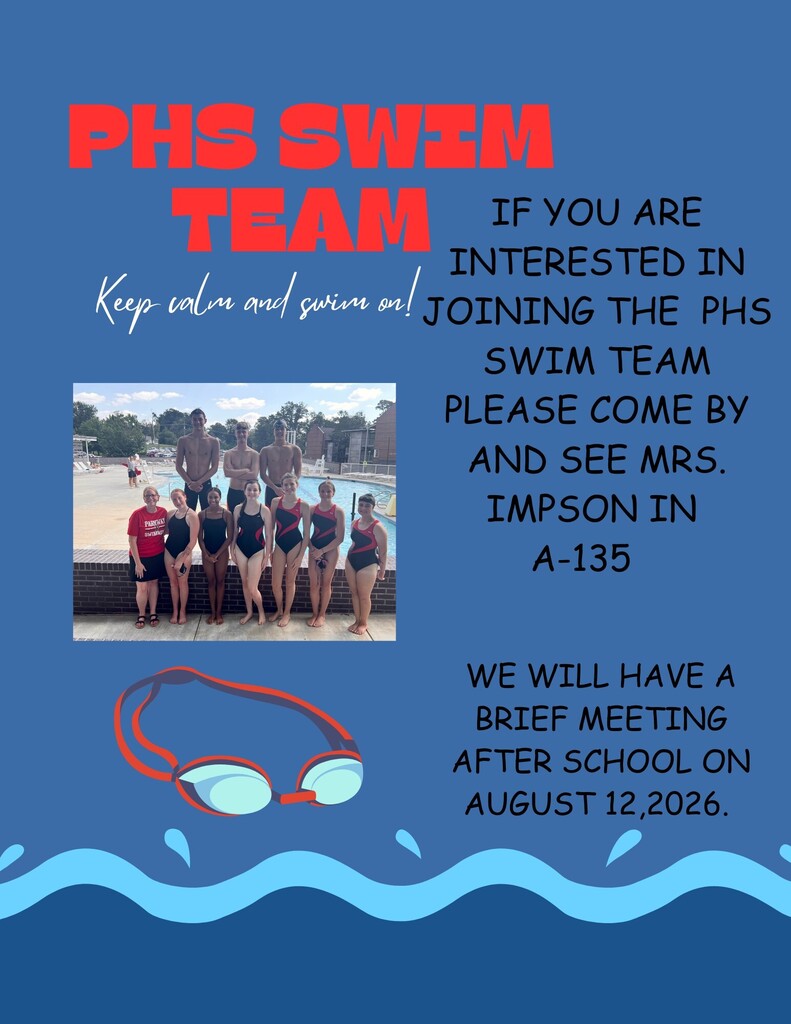 swim team flyer