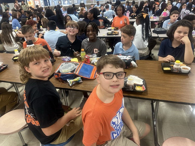 6th grades first lunch time in middle school