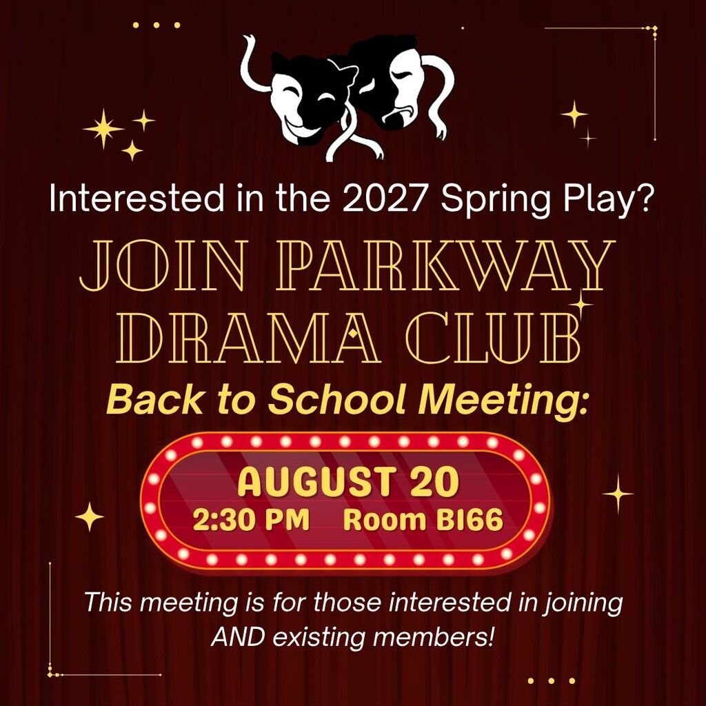 drama club graphic