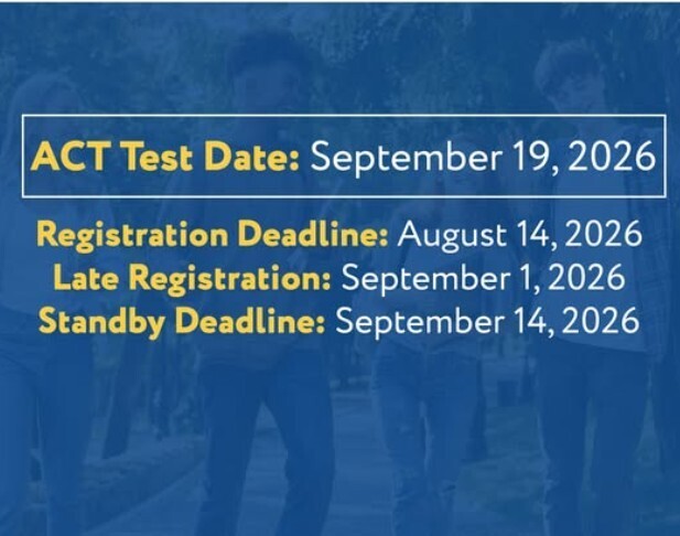 ACT deadline
