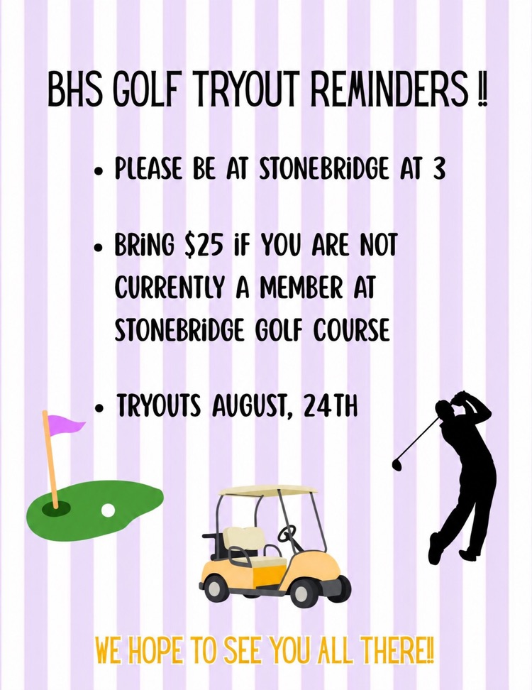 golf tryouts 
