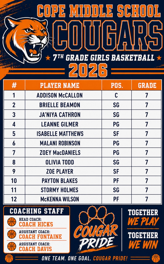 7th girls bb