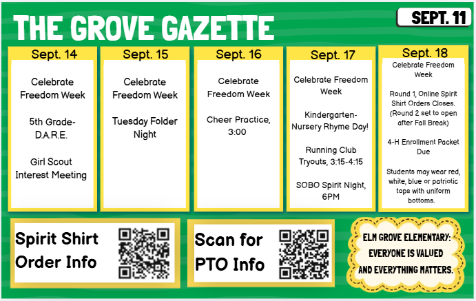 Gator Gazette, Sept 11