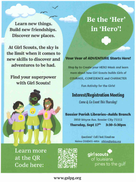 Girl Scout Interest Flyer