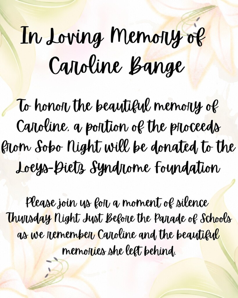 Donation for Caroline