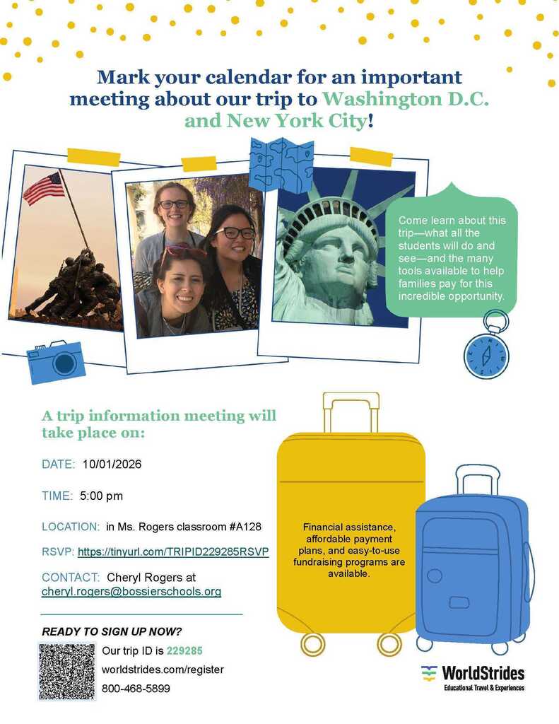 Trip flyer