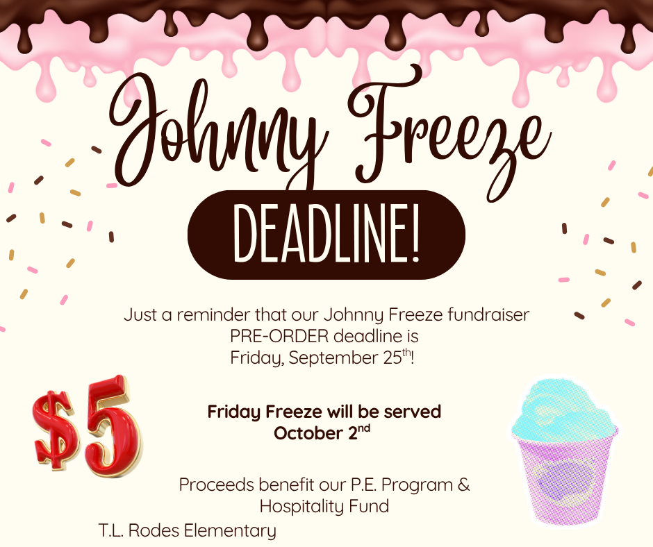 Johnny Freeze reminder