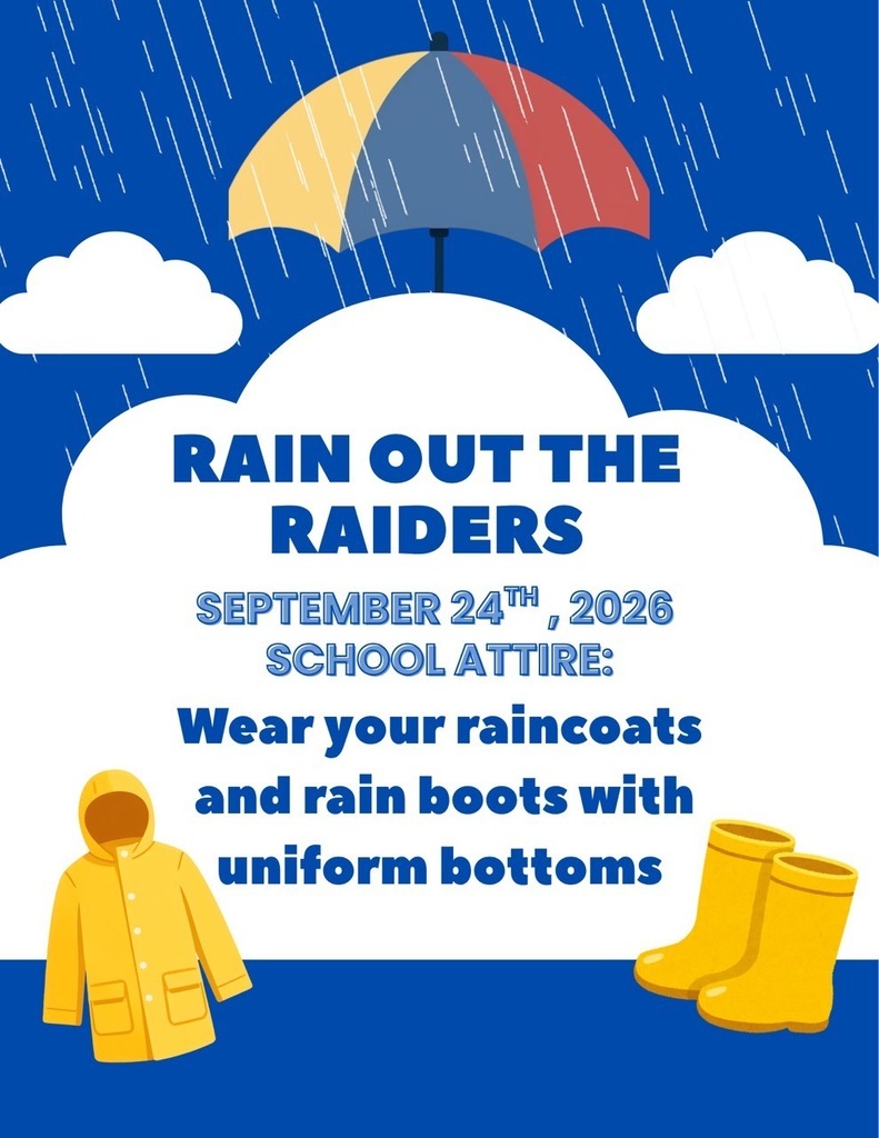 Rain gear on Thursday