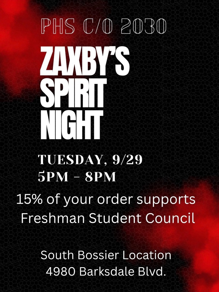 Zaxby's spirit night