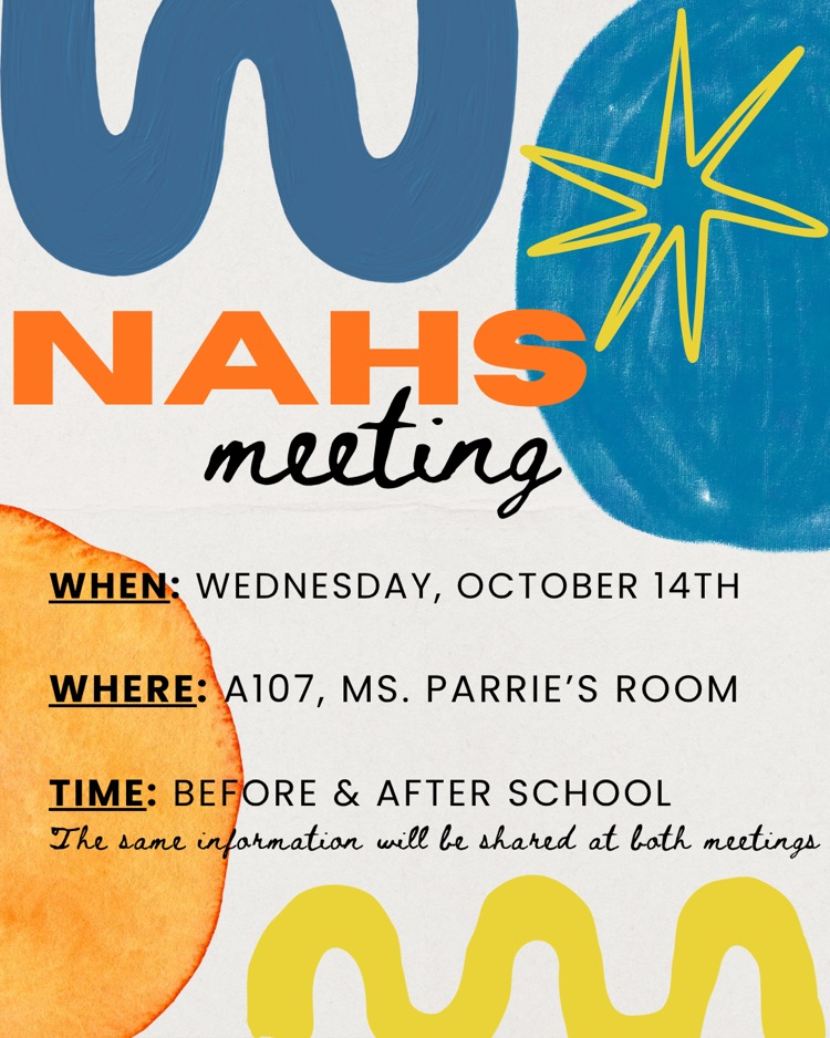 NAHS meeting 