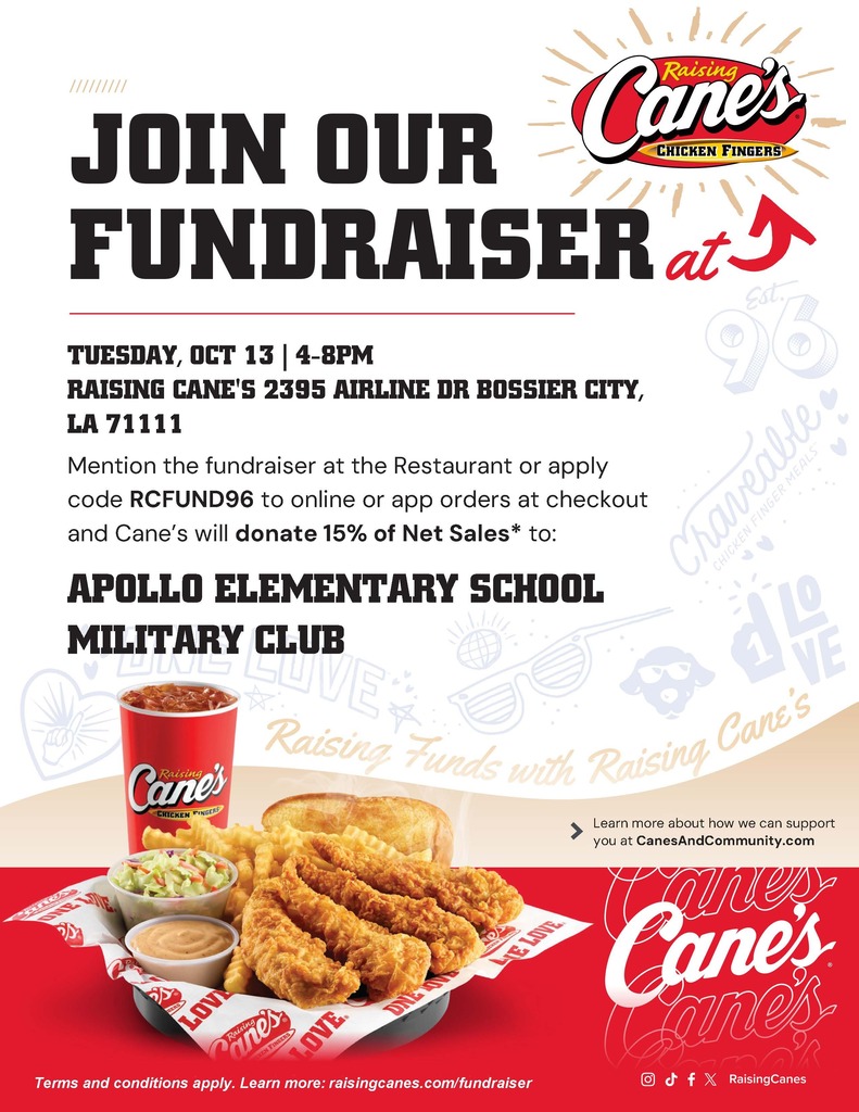 Cane's Military Club Night