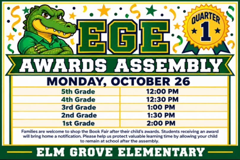 Awards Assembly Information