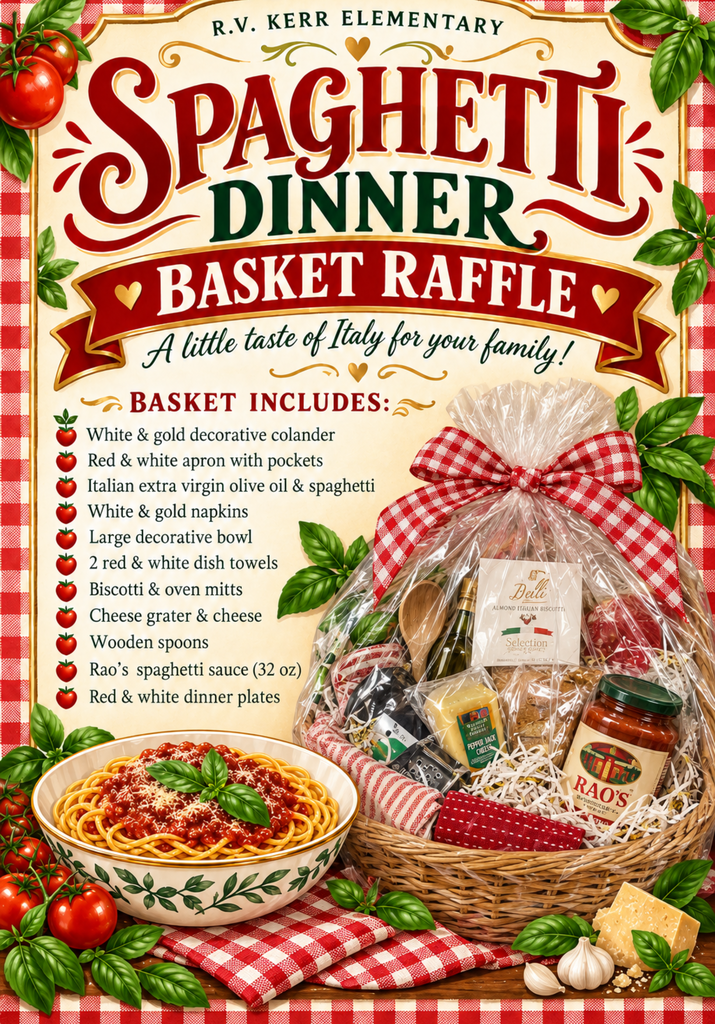 Spaghetti Dinner Basket