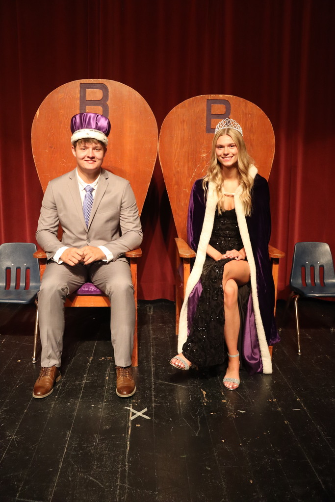King Breckin and Queen Hallie