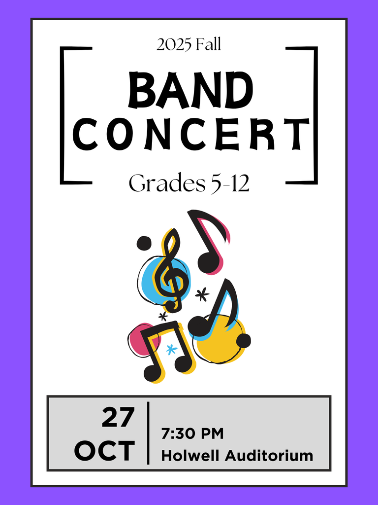 Fall Band Concert