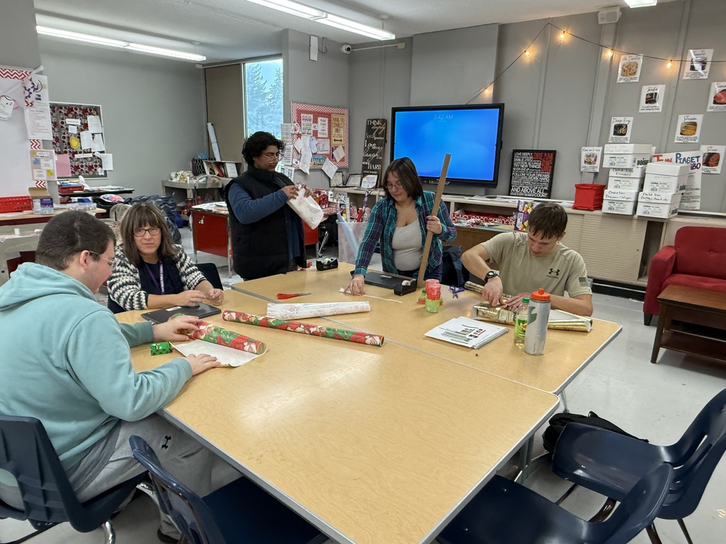 Gift Wrapping in Independent Living