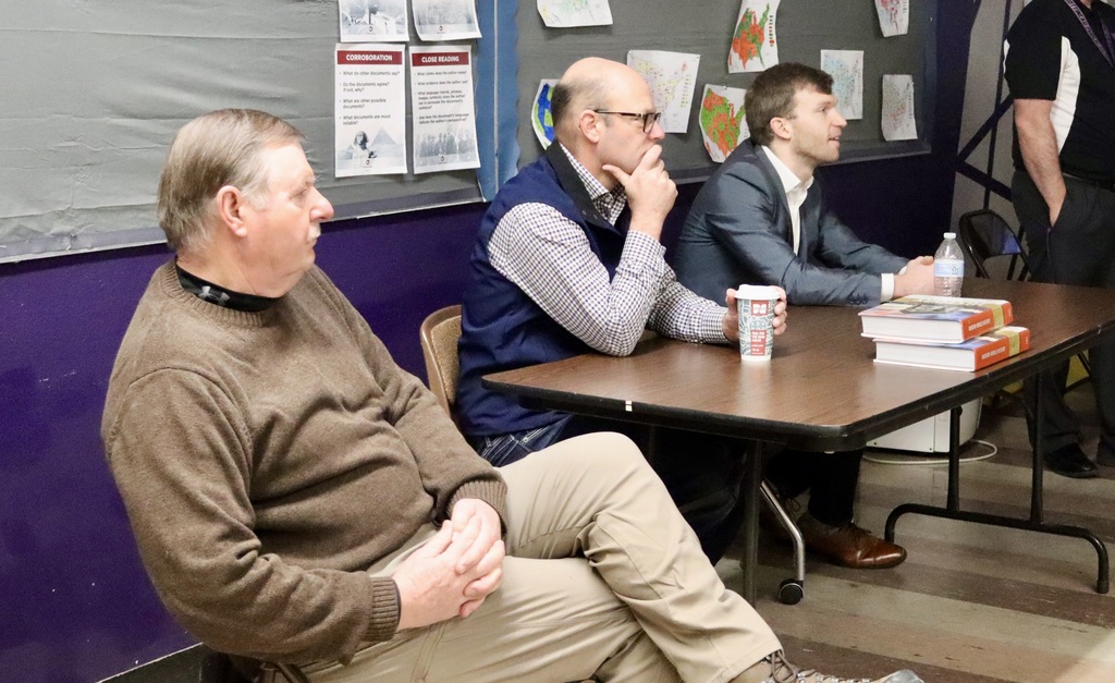 State Superintendent of Public Instruction Levi Bachmeier visit