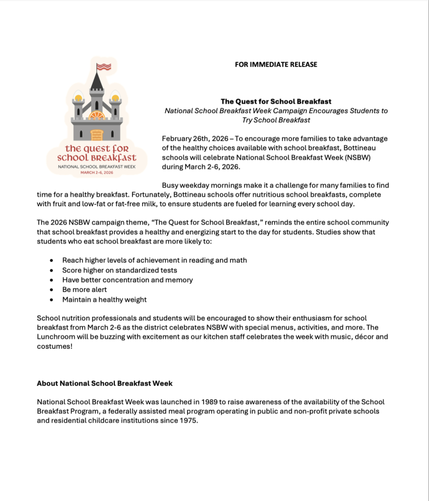 National Breakfast Week