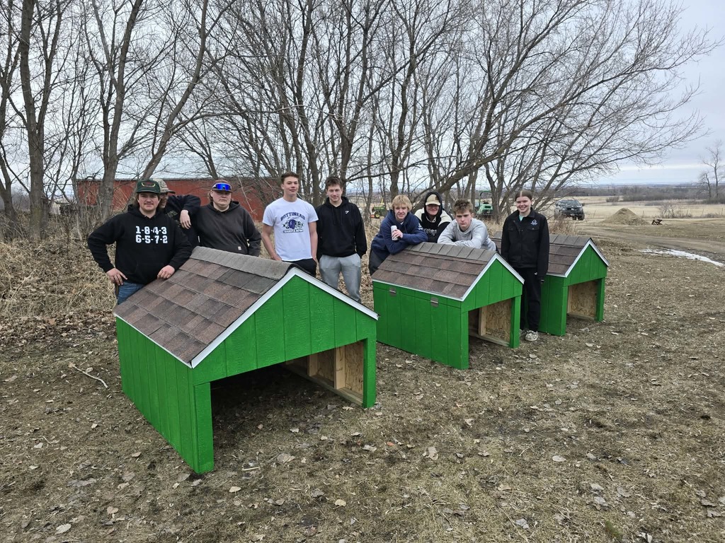 Lawn Mower Huts for Bottineau Country Club