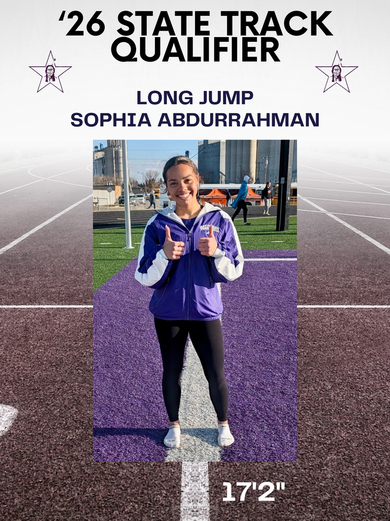 Sophia Abdurrahman State Qualified in Track today in Long Jump with a jump of 17'2"