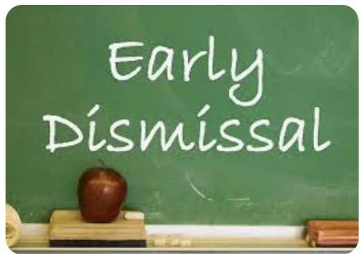 Early Dismissal @ 1:30 on Thursday, May 21st
