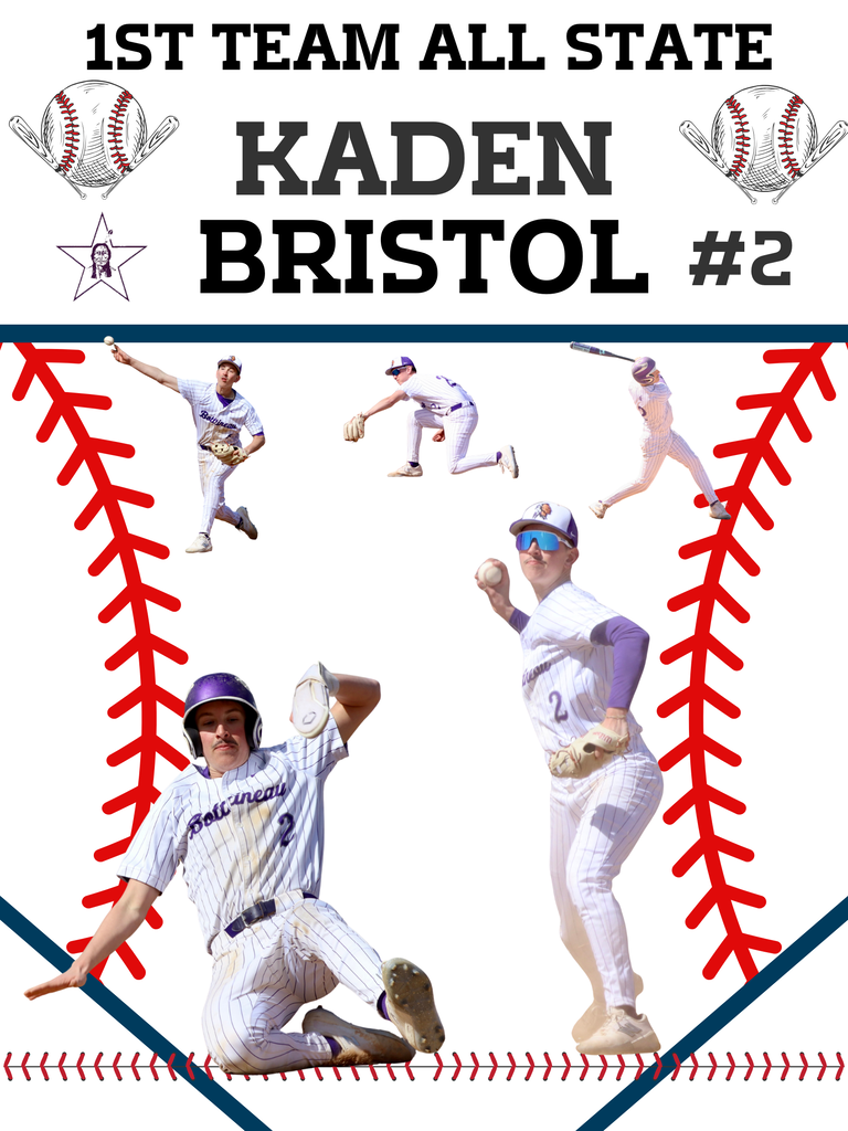 Kaden Bristol Class B Baseball 1st Team All State 2026