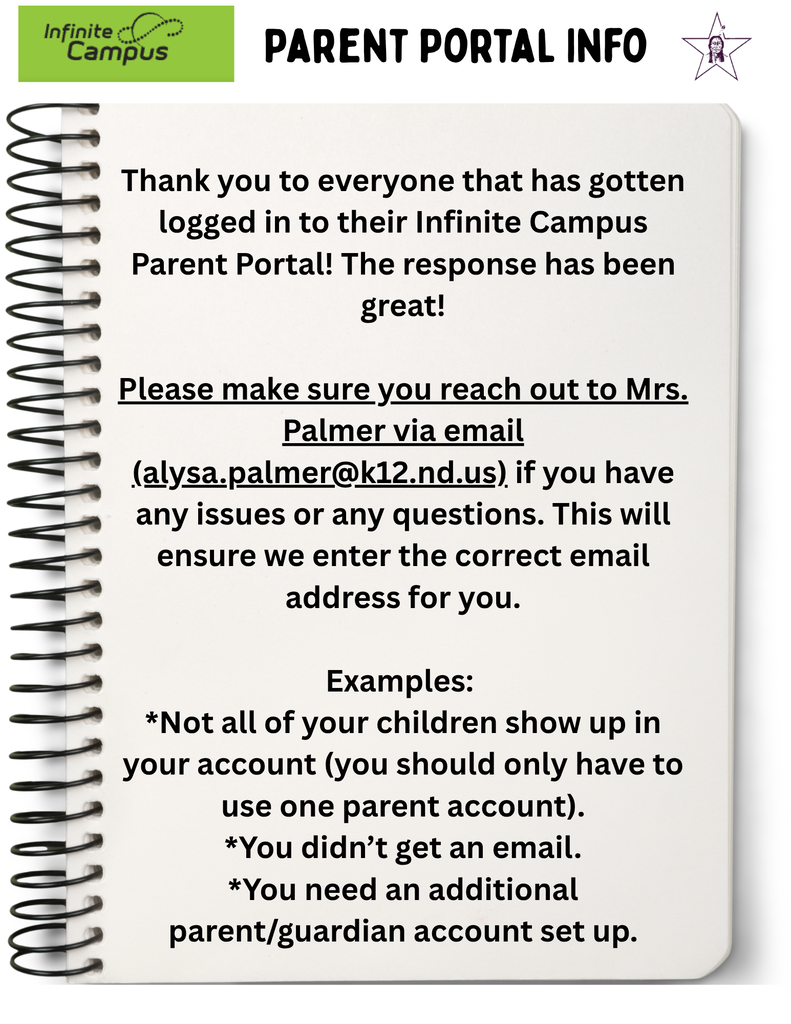 Parent Portal Update