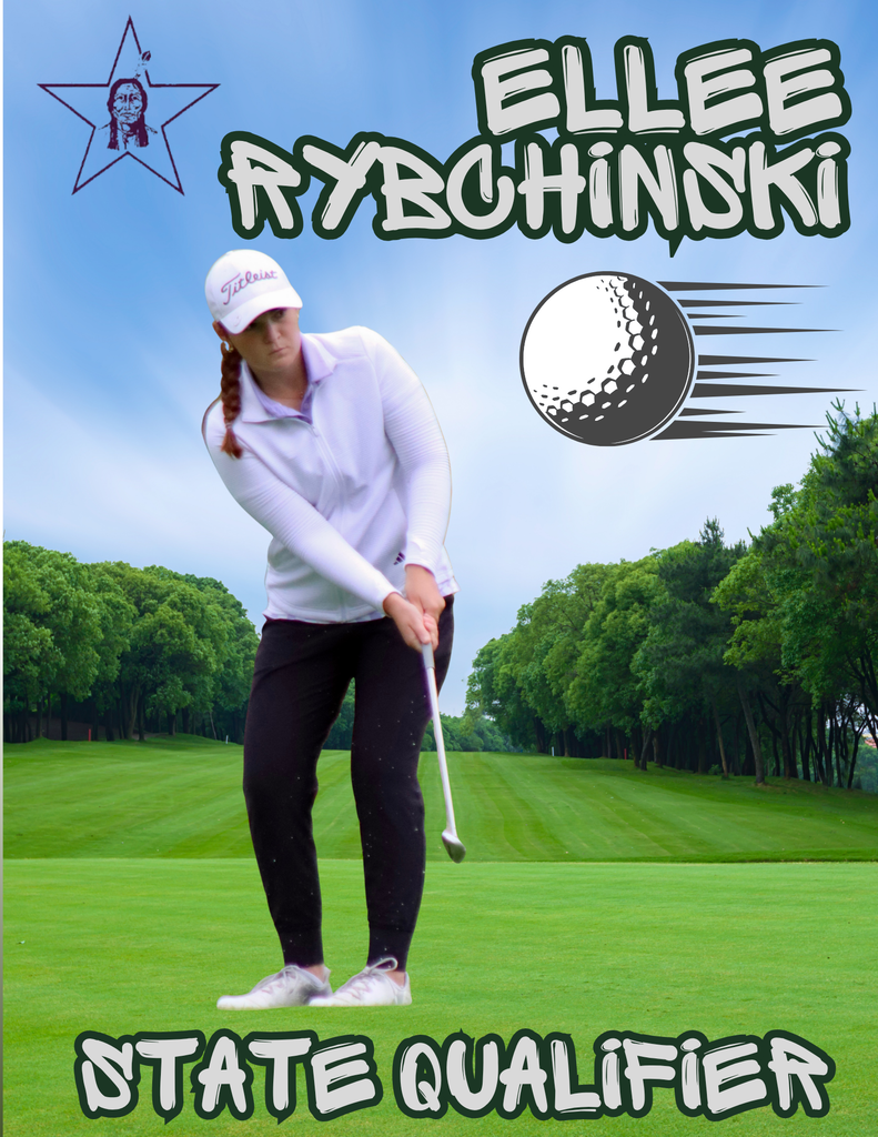 Ellee Rybchinski State Qualified today at Harvey shooting 81