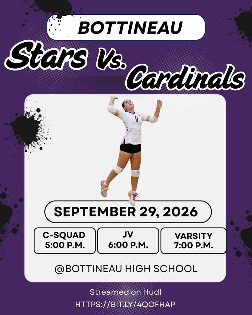 Stars VB vs. Nedrose on Sept 29th starting at 5:00 PM