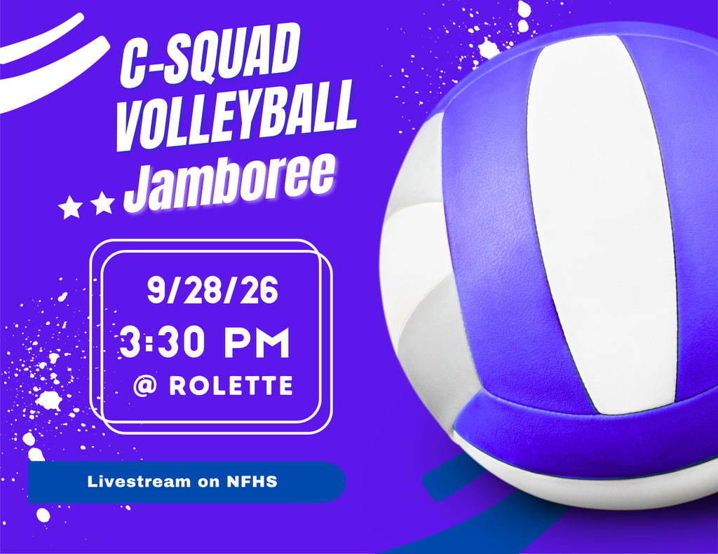 C-Squad VB Jamboree in Rolette on Mon, Sept. 28 starting at 3:30 PM