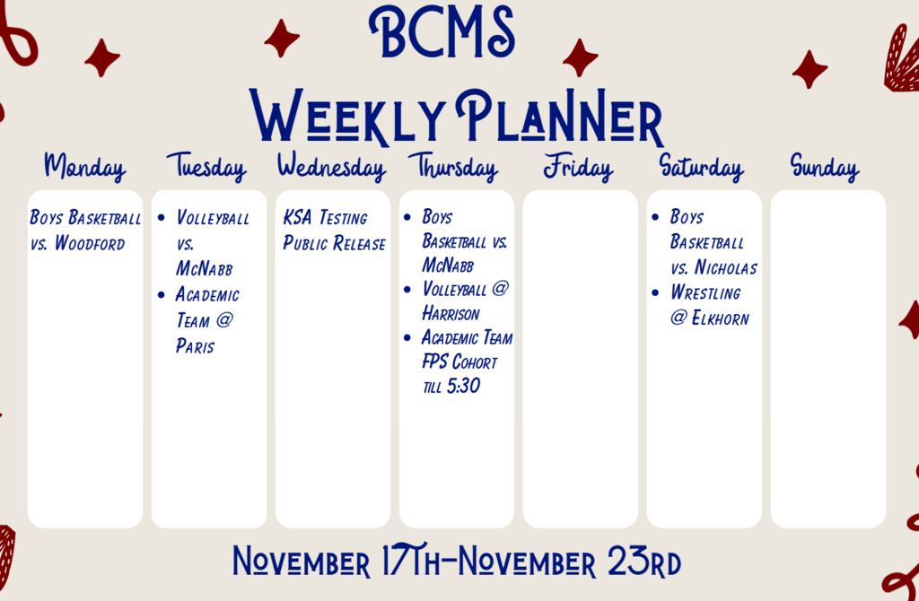 weekly planner 