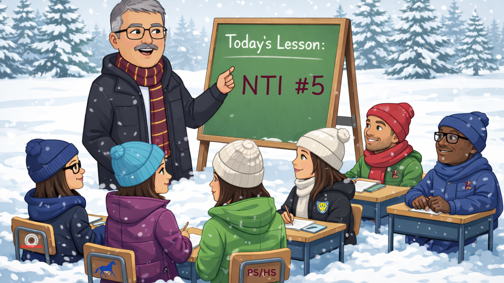 Bourbon County Schools will be closed on Tuesday, January 27. This will be NTI Day #5. Daycare services will also be closed. 