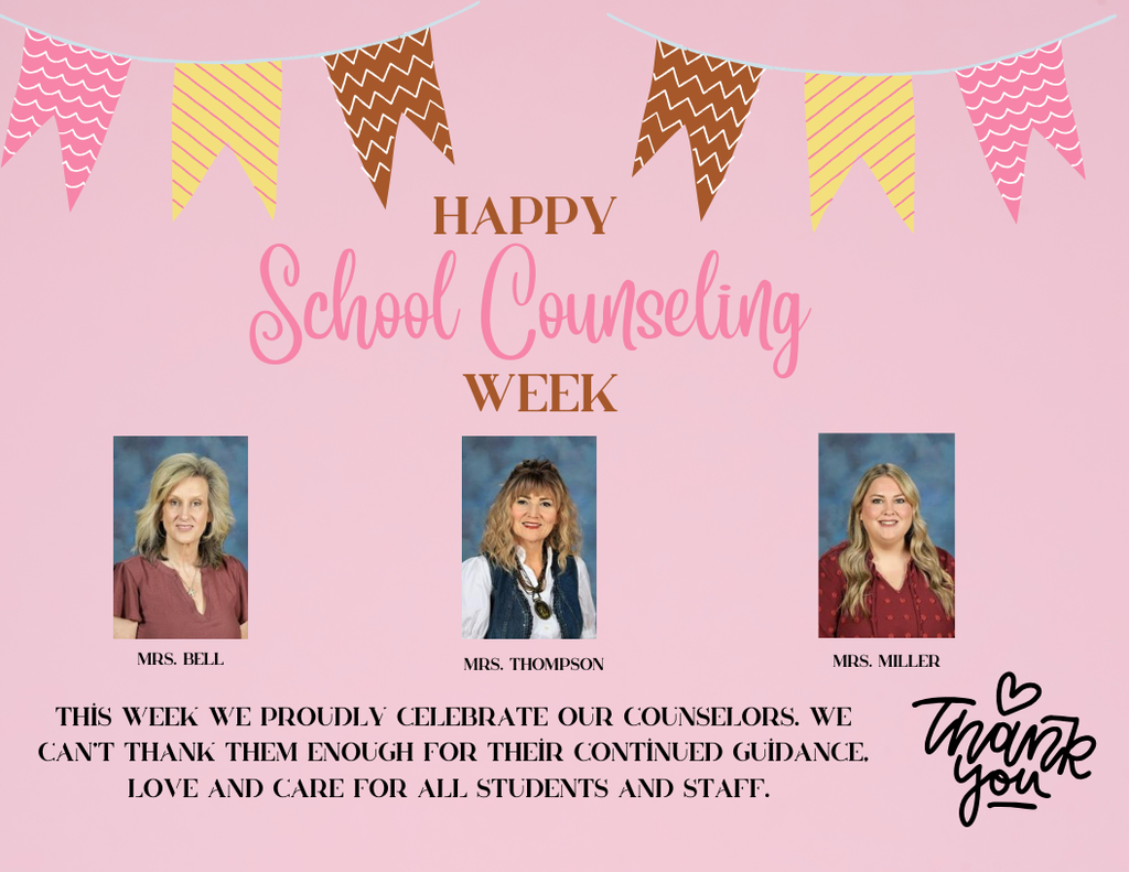 School counselor's week