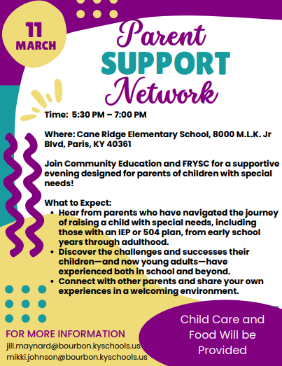 parent support meeting
