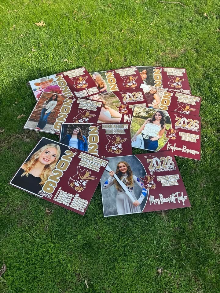 Senior Yard Card Signs on sale now!