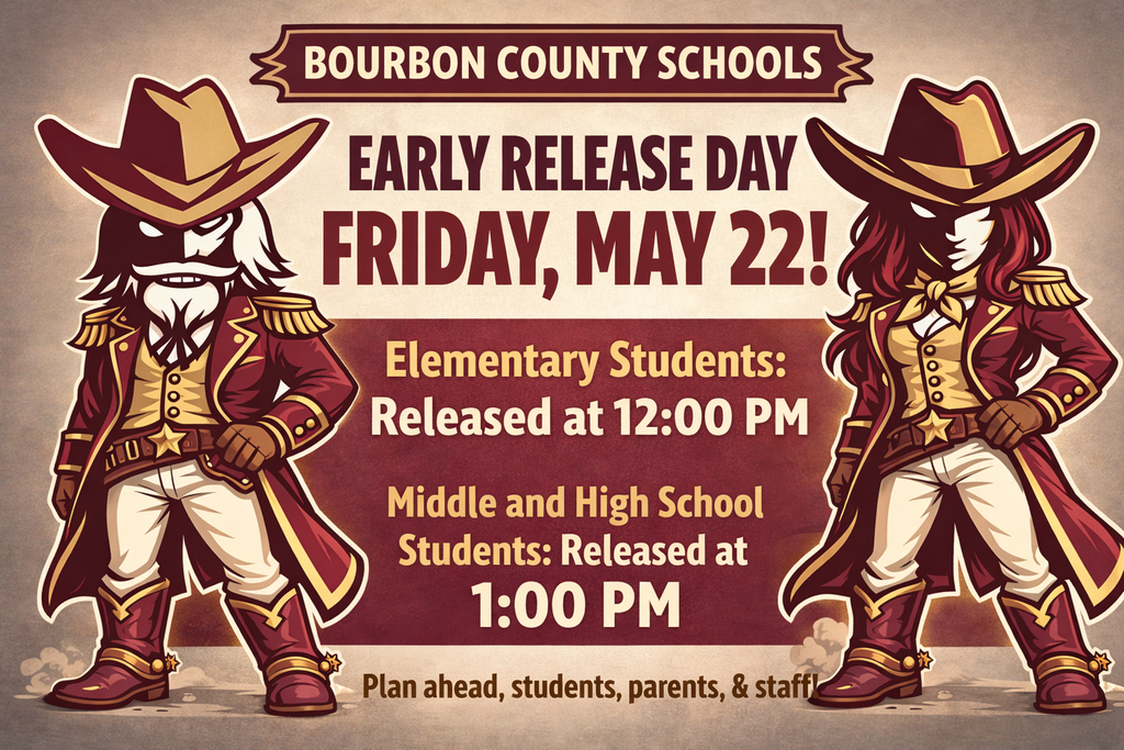 Early Release Day Friday, May 22