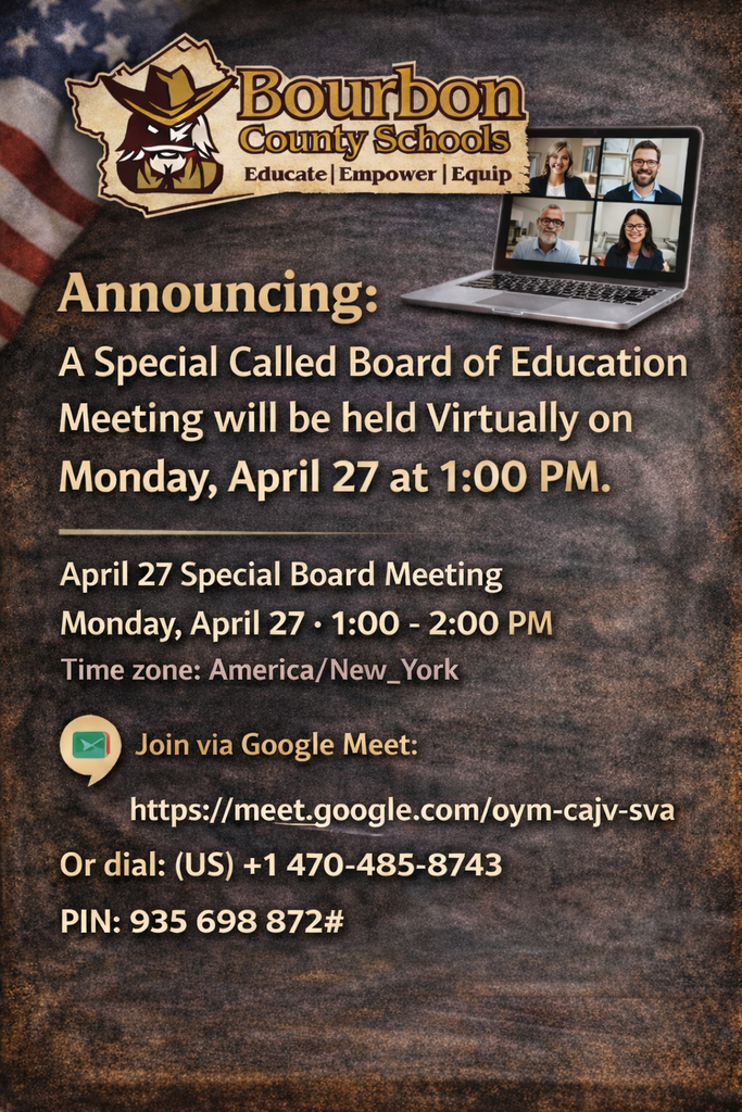 Special Called Board Meeting 