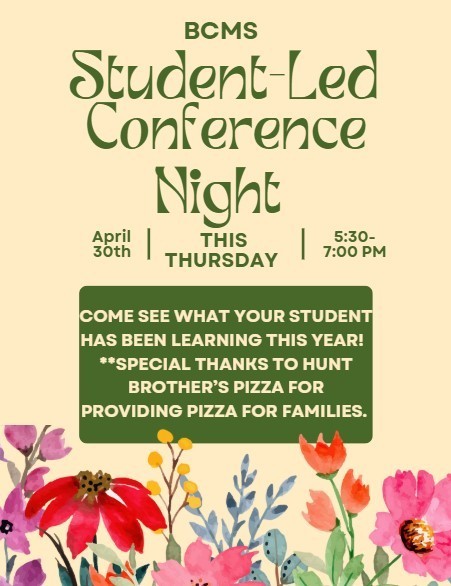 student led conference night