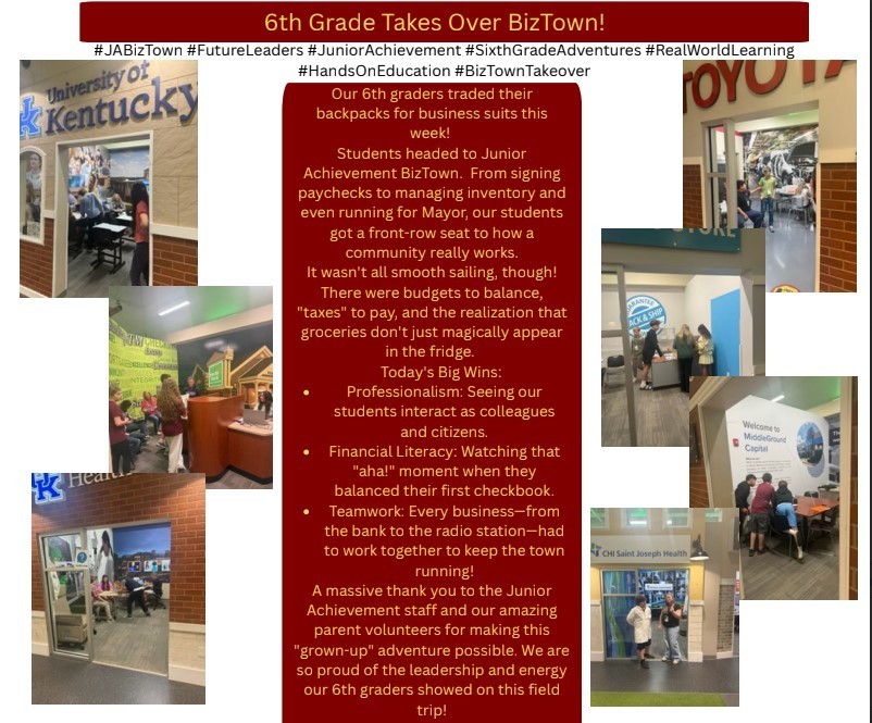 6th Grade Biz Town