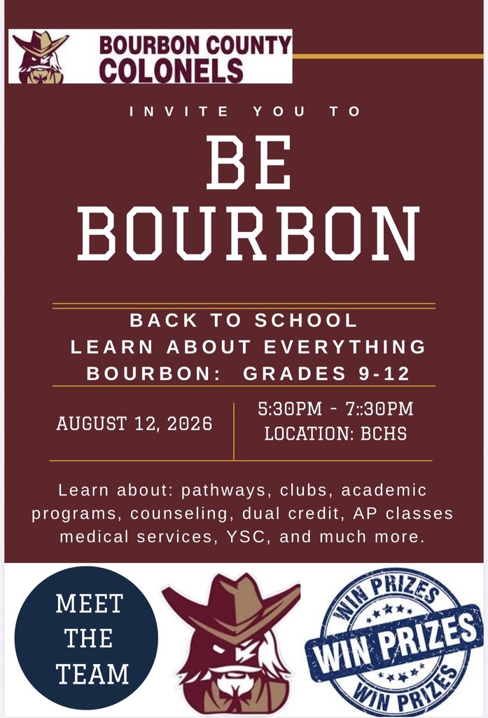 BE Bourbon Night 8/12/2026
