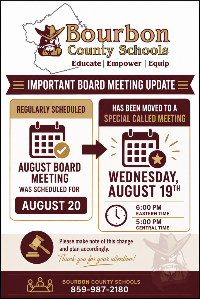 August Board Meeting