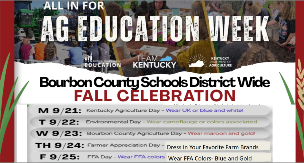 Ag Ed Week flyer