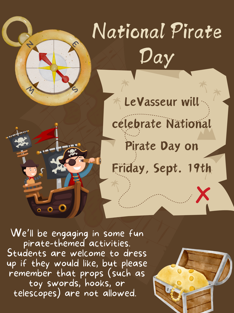 Pirate Day at LeVasseur