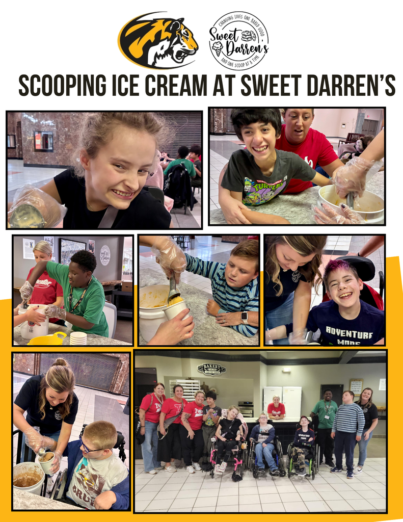 Scooping Ice Cream at Sweet Darren's