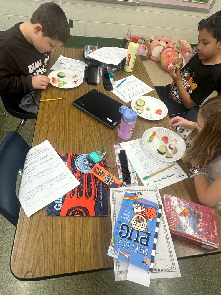 students searching for seeds