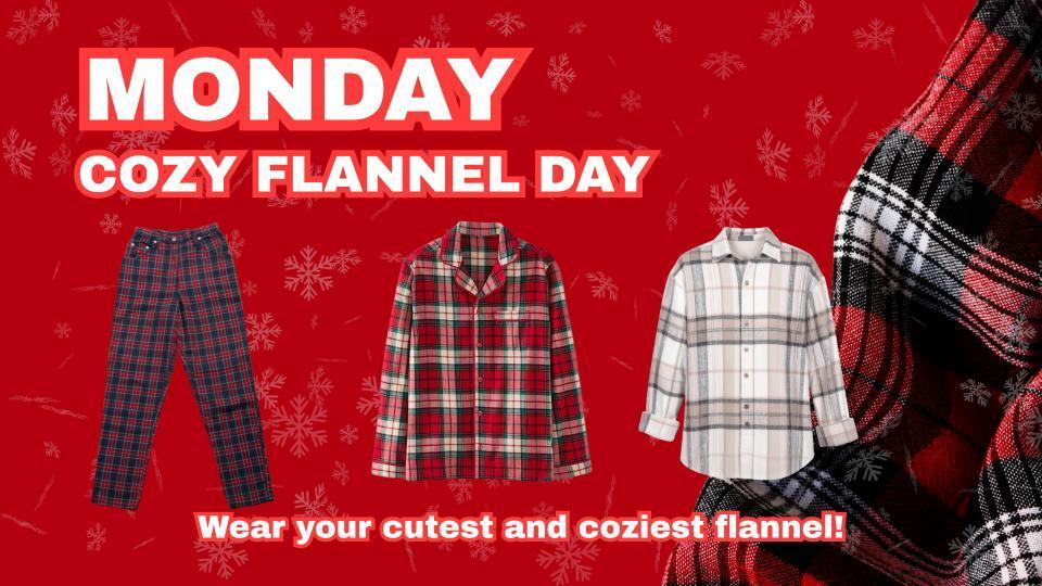Monday Cozy Flannel Day