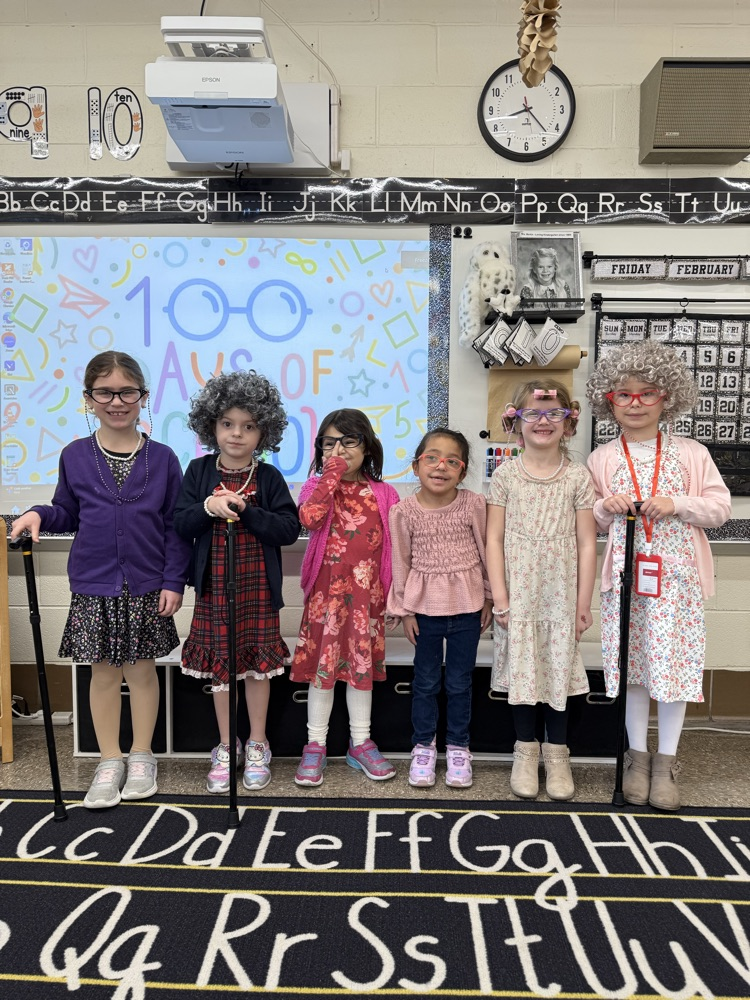 students as 100 year olds